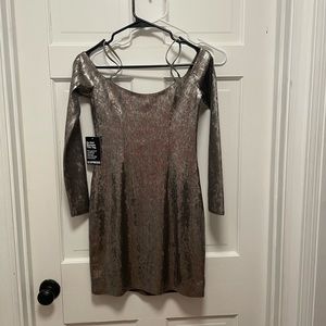 Sequined Dress -Express size S